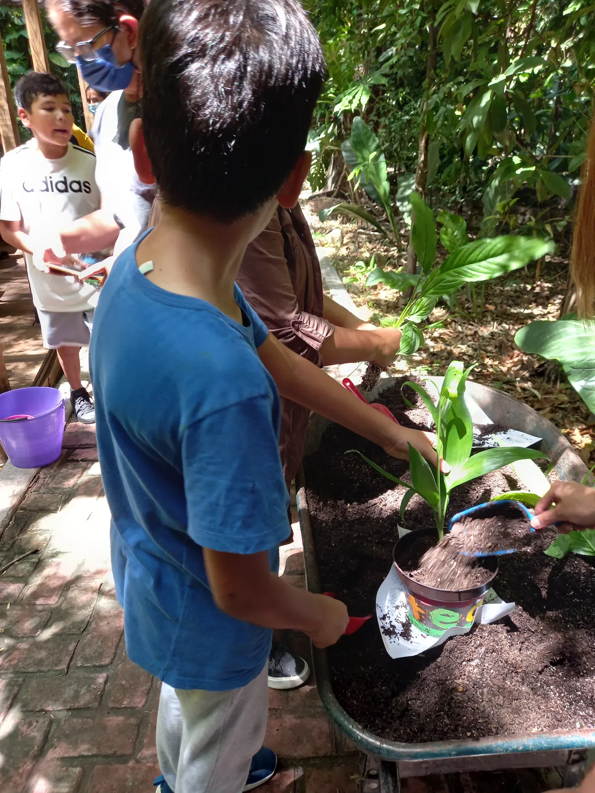 Mundo Consciente 2022 - siembra jardin infantil